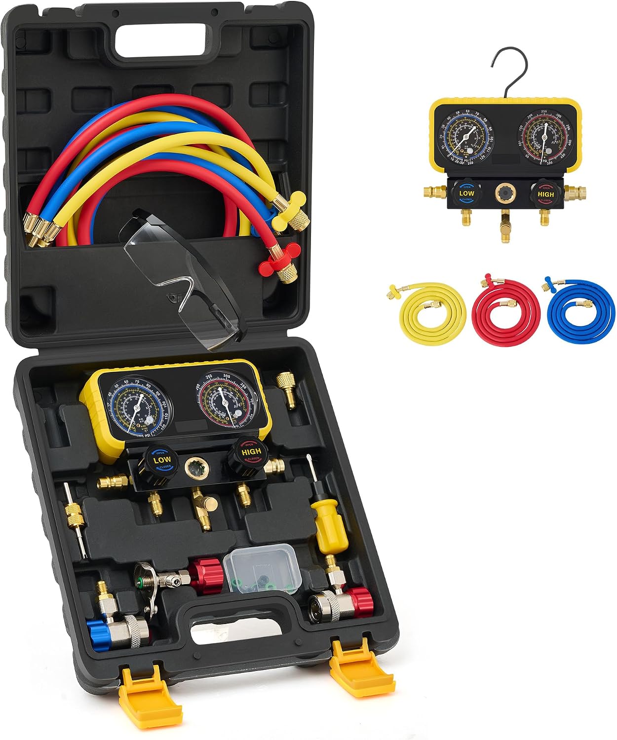 Manómetro de Panel Orion Motor Tech para Aire Acondicionado miniatura 1
