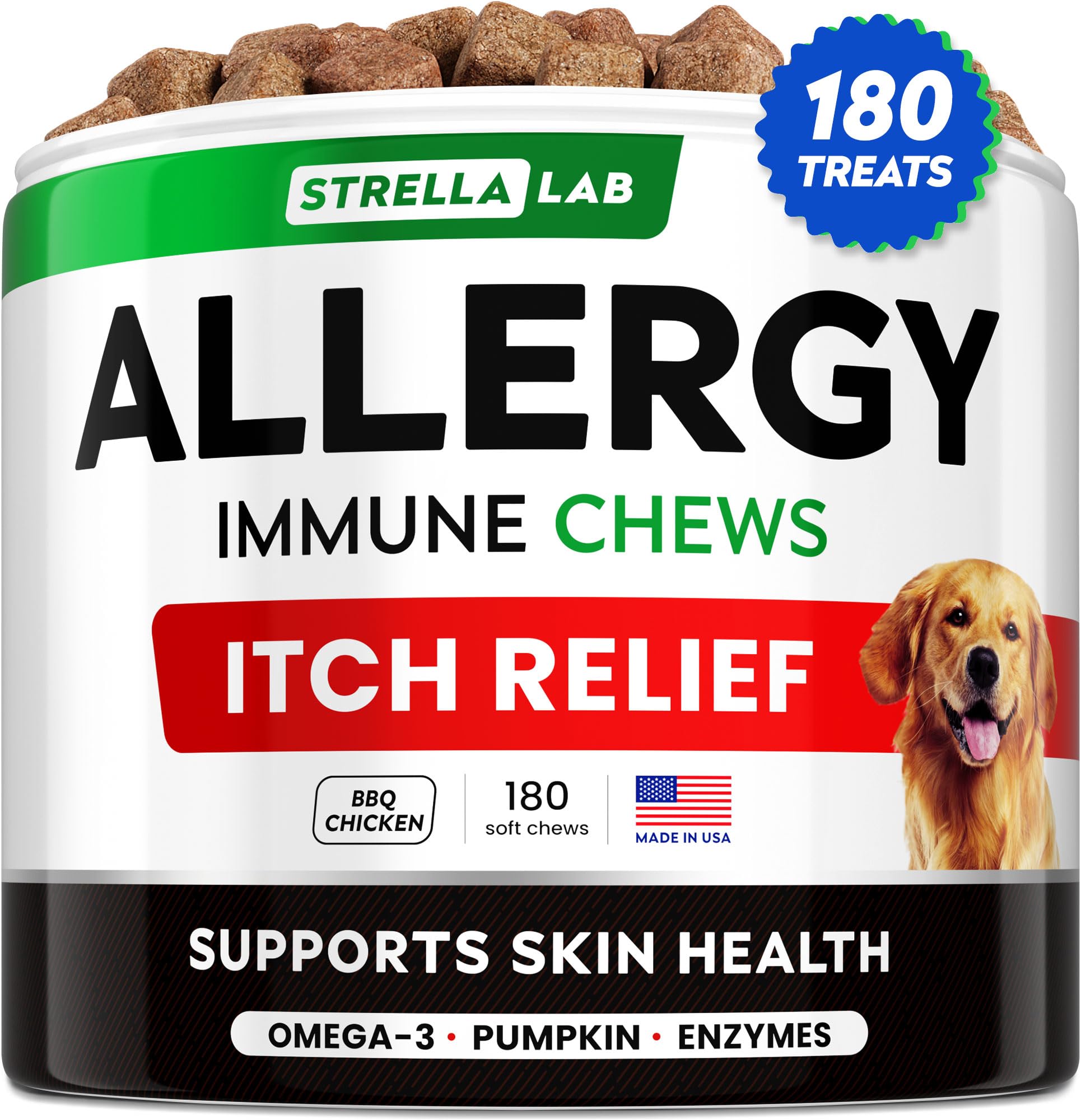 STRELLALAB Dog Allergy Relief