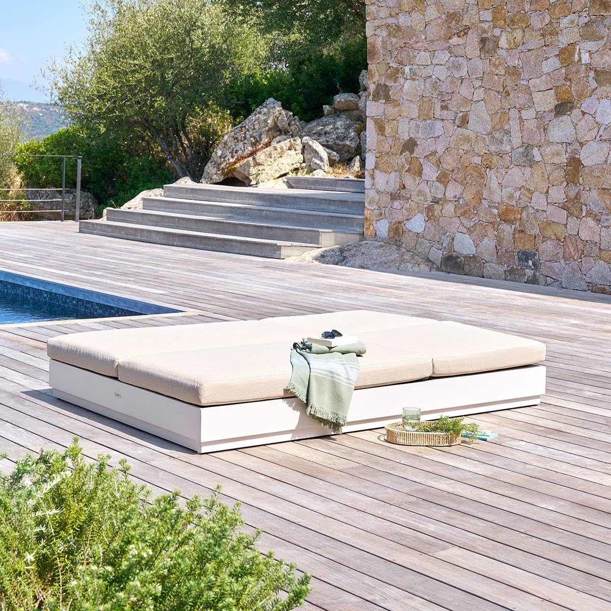 Hespéride - Lit de Piscine Allure Avoine
