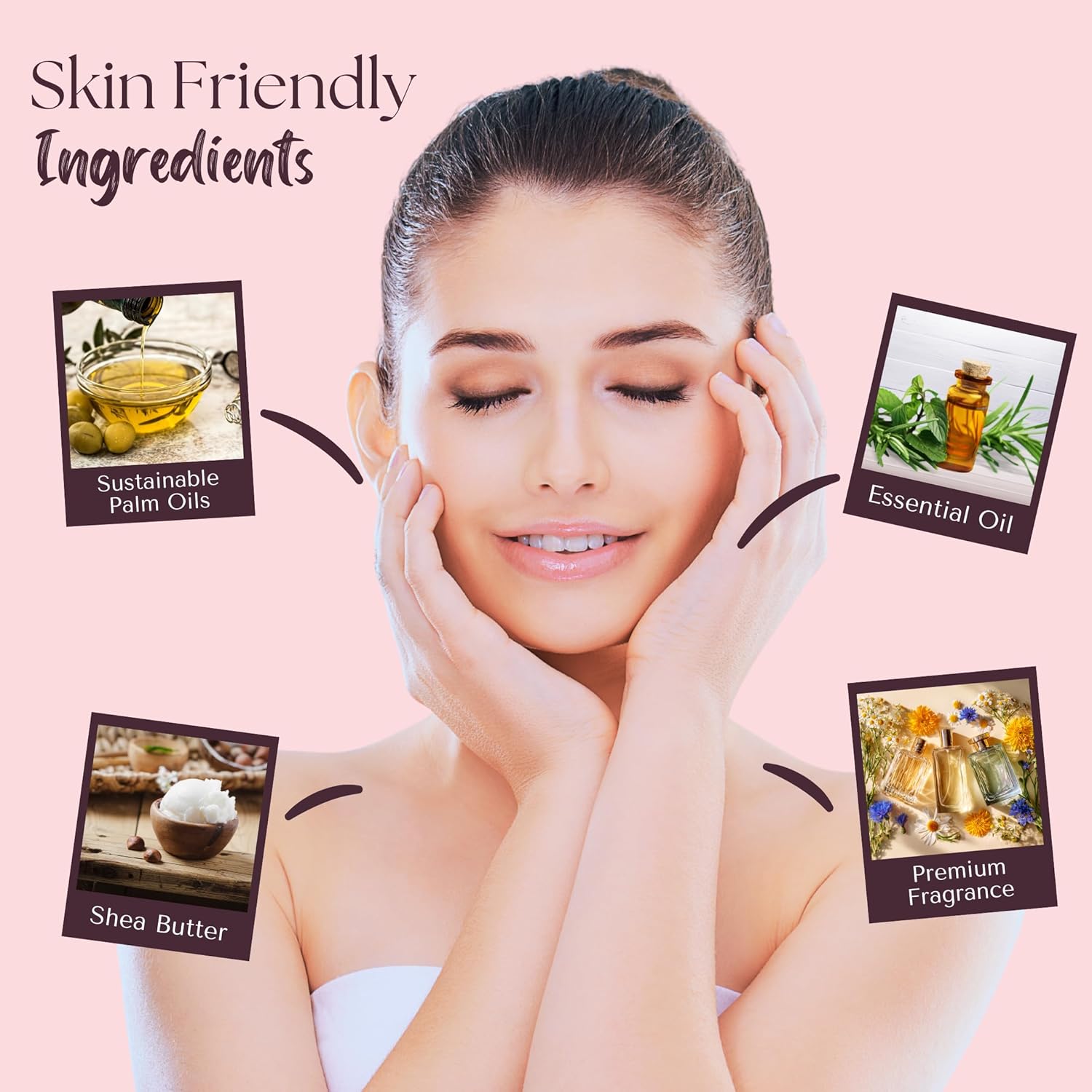 Wavertree & London Assorted Floral Elegance Scents Natural Soap Bars (Pack of 8), 7oz Moisturizing Triple Milled Soap Bars Enriched with Shea Butter and Pure Plant Oils | All Body & Bath Soap - Image 6