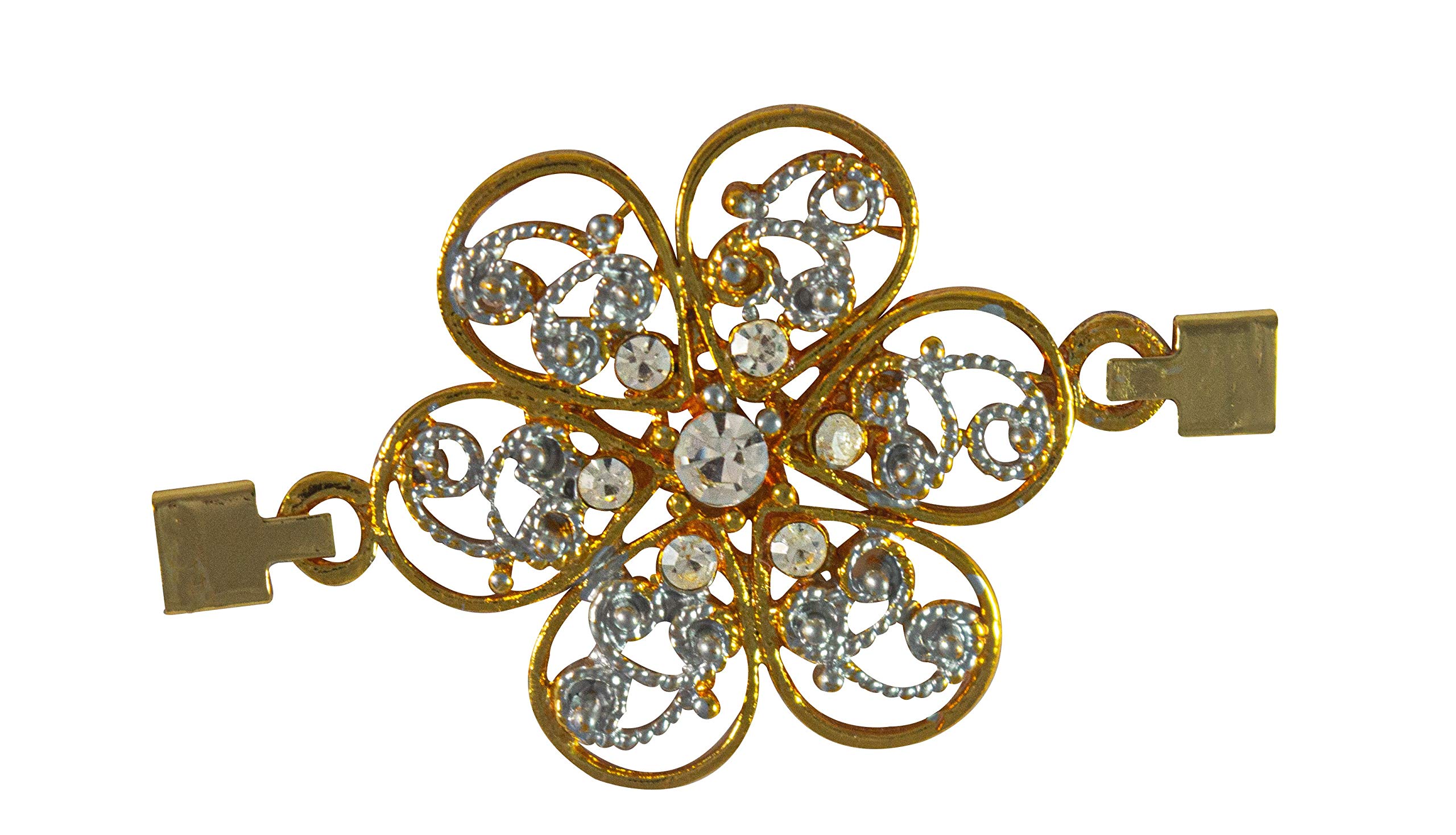 Tempus Floral Flower Shaped Diamond Rakhi Bracelet