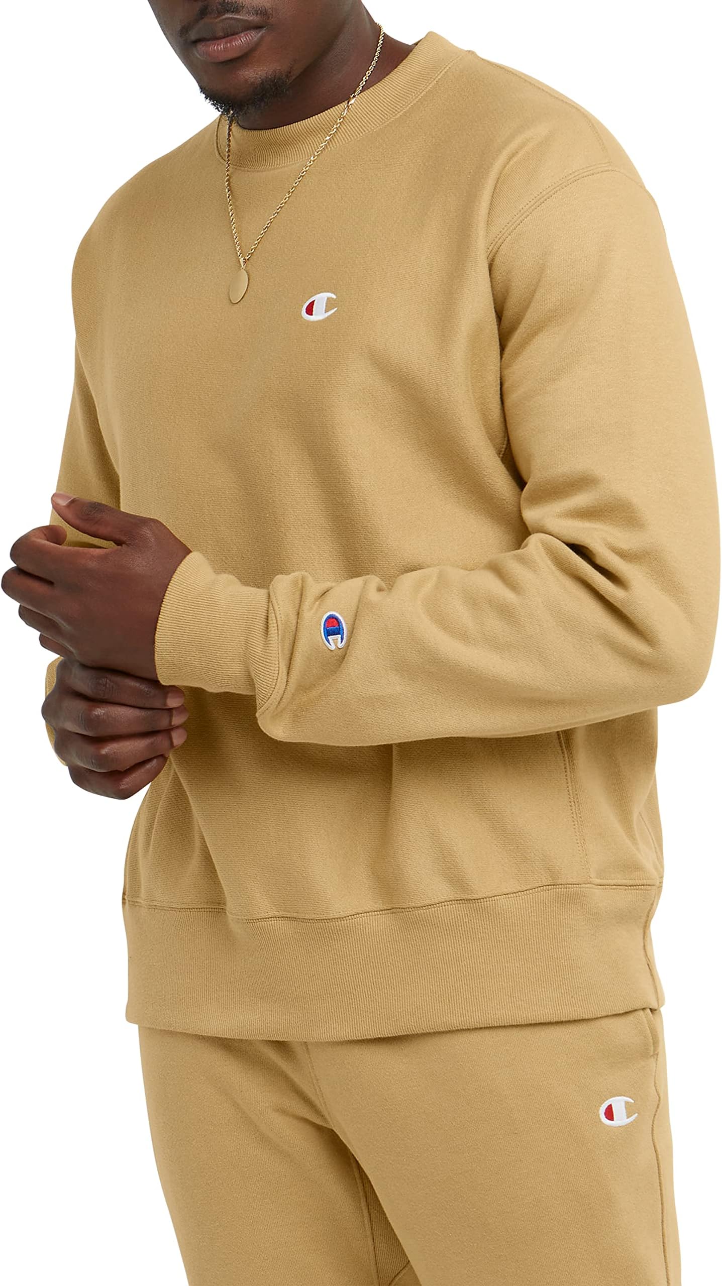 ChampionChampion Men's Reverse Weave Crew, Left Chest C