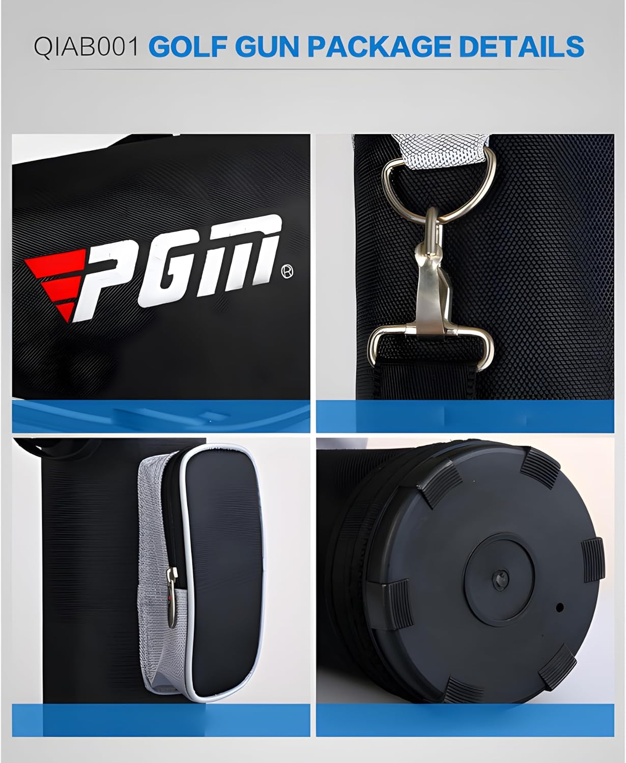 PGM Beginner Golf Clubs Sets OVERSEA for Men 5 Piece Includes Golf Driver, 7 Iron, Sand Wedge, Putter and Lightweight Carry Sunday Club Golf Stand Bag Right Handed