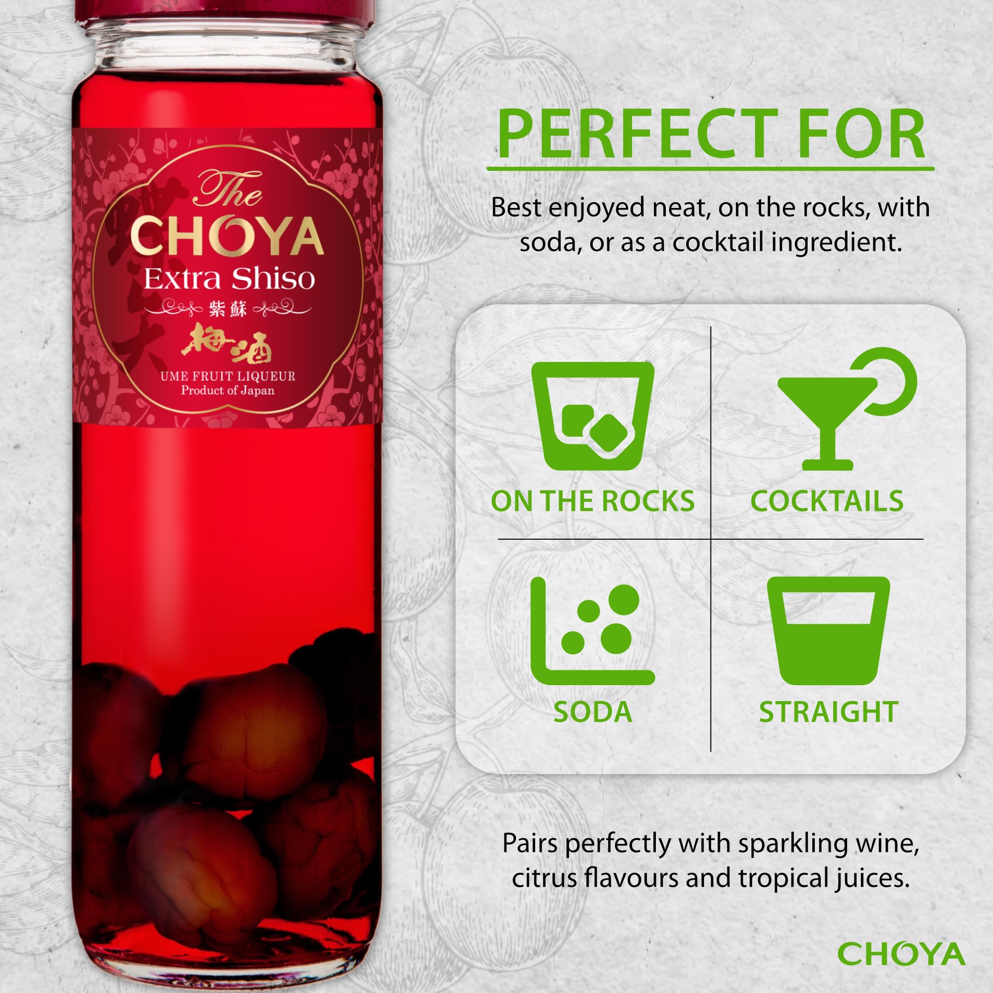 Umeshu Licor Extra Shiso, 700, Pack de 1