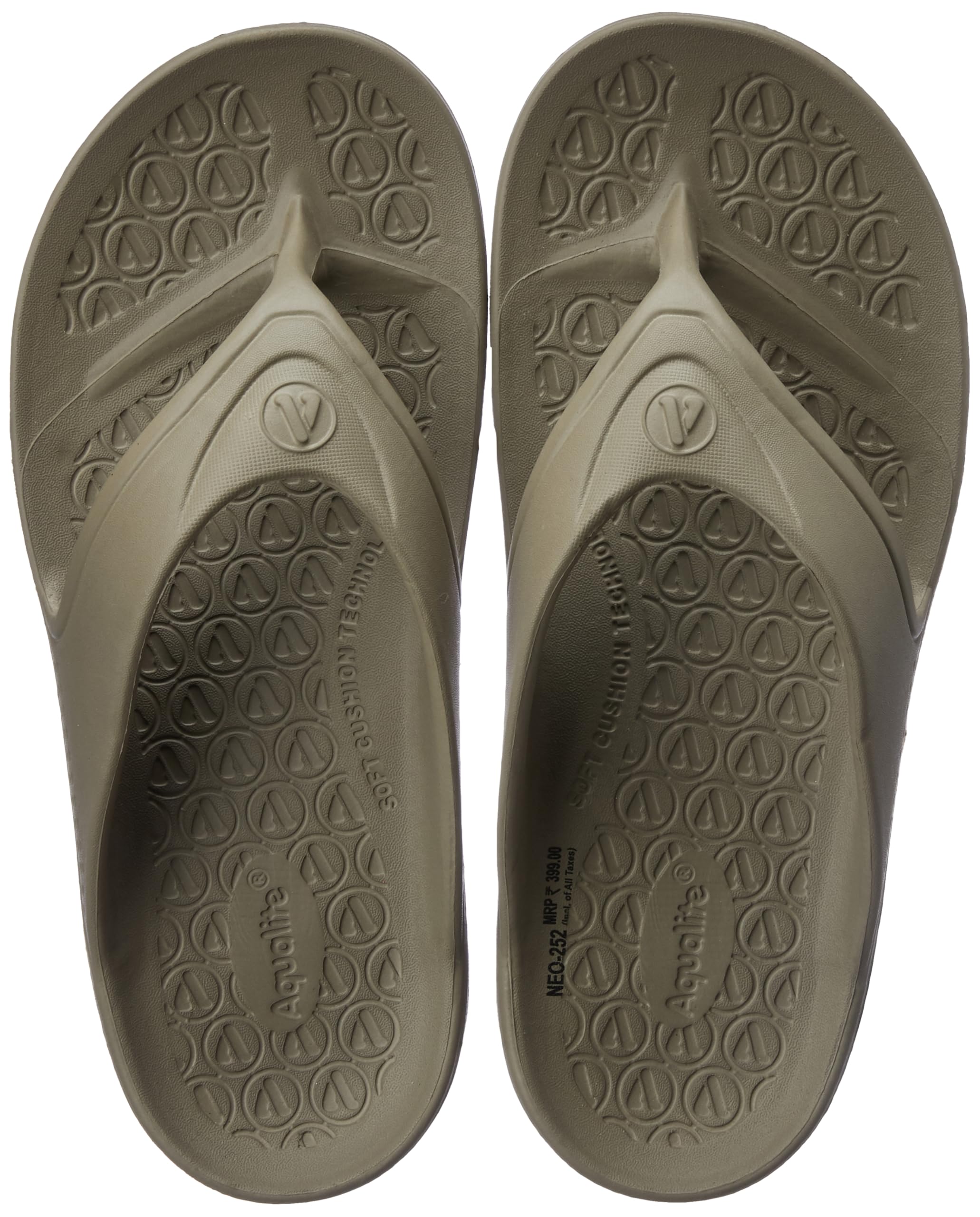 Aqualite Men NEO-252 Slipper, Khaki, 7 UK/India (B0D95WY75S) Amazon Price History, Amazon Price Tracker