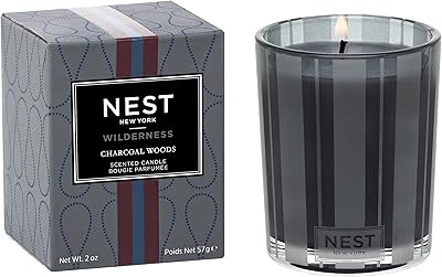 NEST New York Charcoal Woods Scented Votive Candle