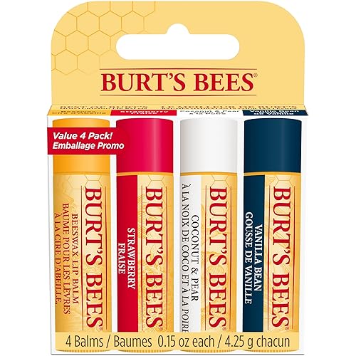 🔥💰 Pack 4 Bálsamos Burt's Bees por 5,69€ (-54%) - Chollo en Belleza