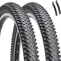 Hycline Folding Mountain Bike Tires 20/24/26/27.5 Inch - Wear-Resistant High-Grip MTB Off-Road Replacement Tires