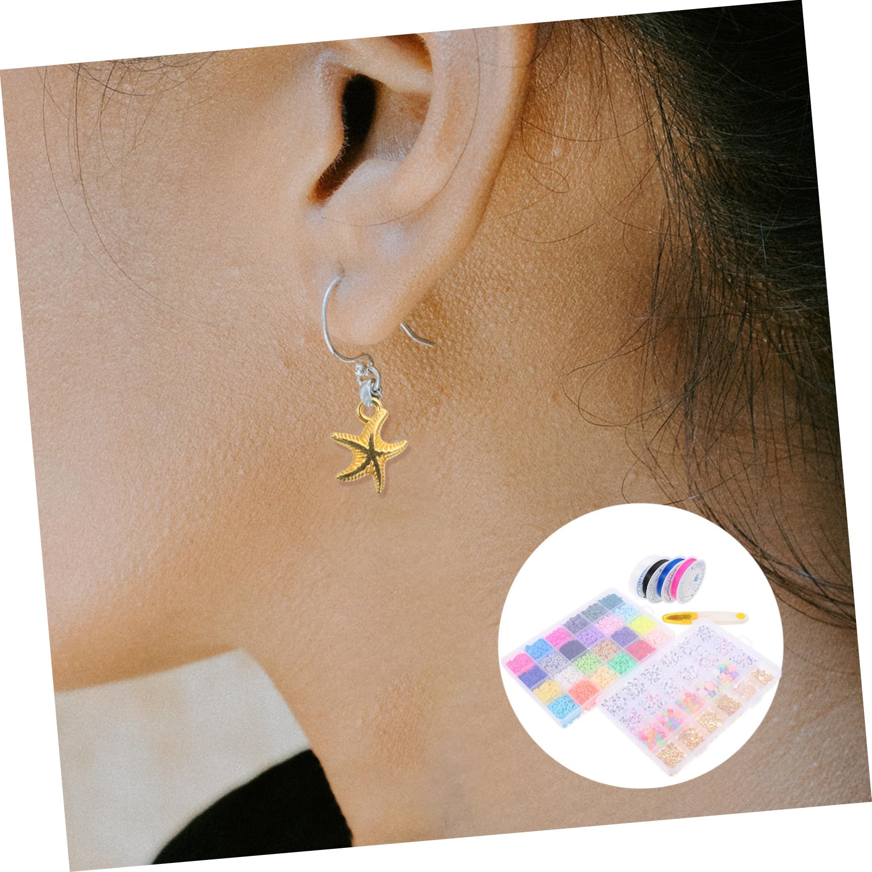 Cuentas de Pulsera DIY de Cuentas Sueltas de Joyería Coloridas para Hacer Pulseras y Collares Kit de Abalorios Suaves y Duraderos para Manualidades Creativas