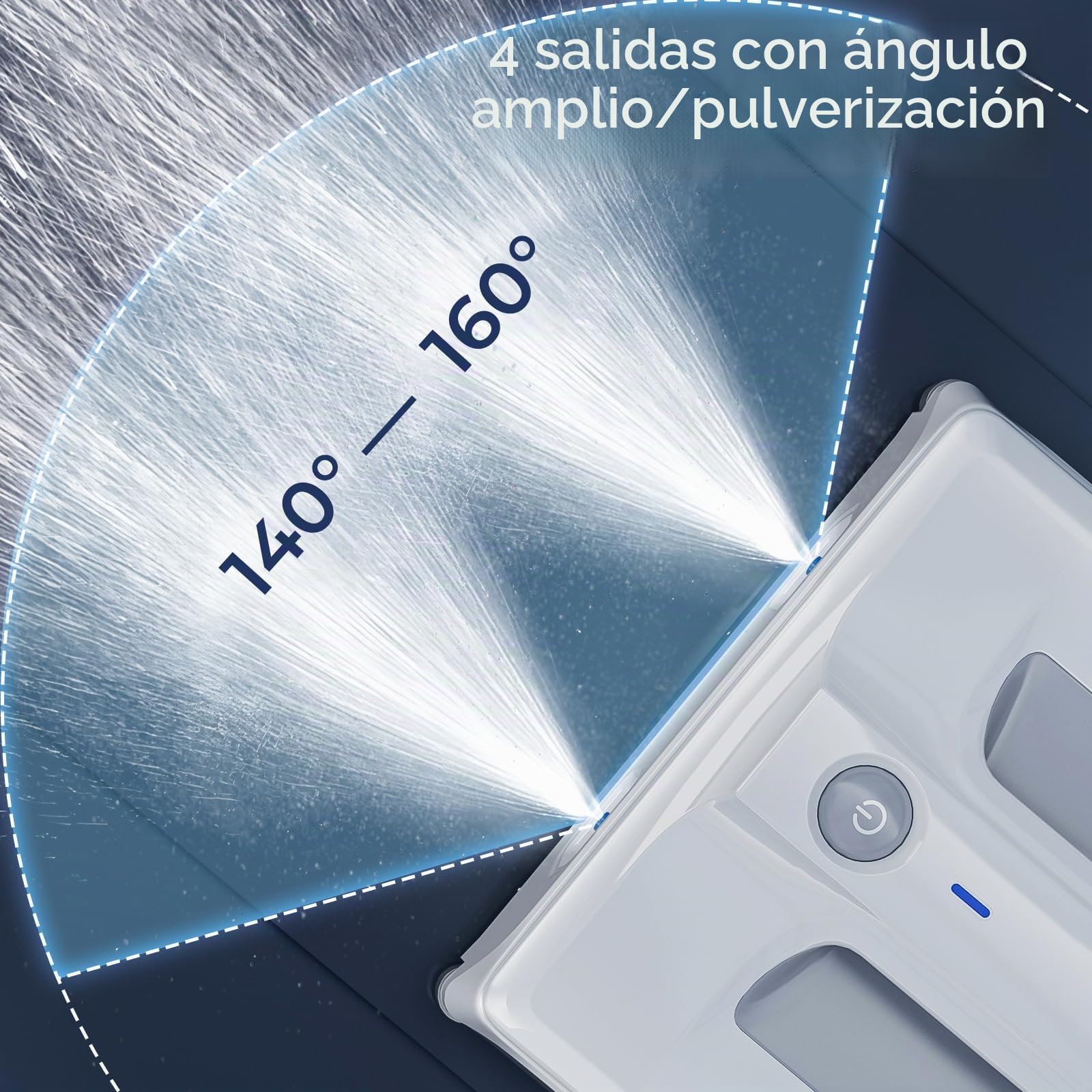 Robot limpiacristales HUTT A1 150 ml Blanco