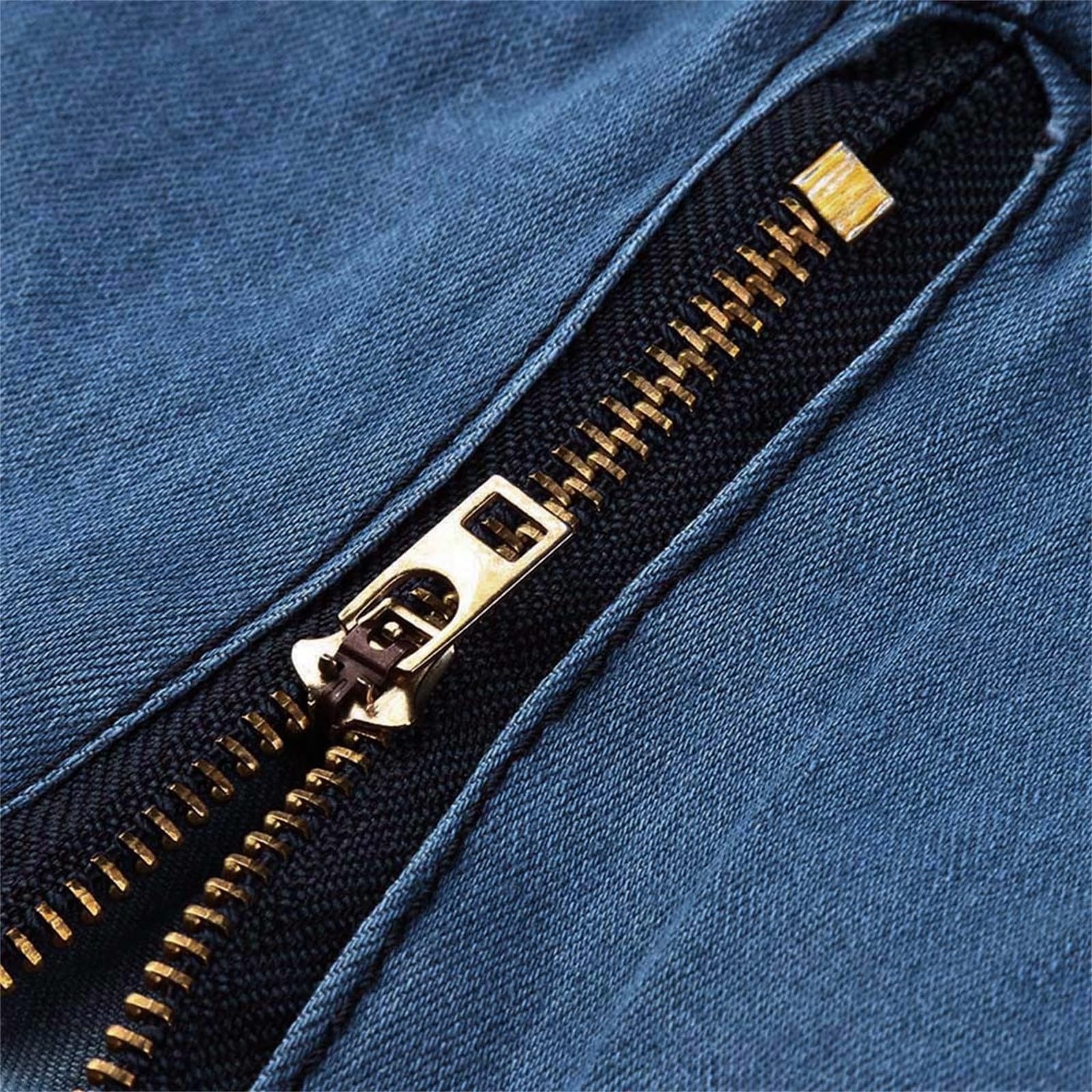 Jeans Strappati Da Uomo, Pantaloni Jeans Uomo Stretch Denim Gamba Dritta Jeans Elasticizzato Con Spruzzi Di Inchiostro Slim Fit Jeans Neri Strappati Jeans Leggeri Moda Versatile Per Tutte Le Occasioni
