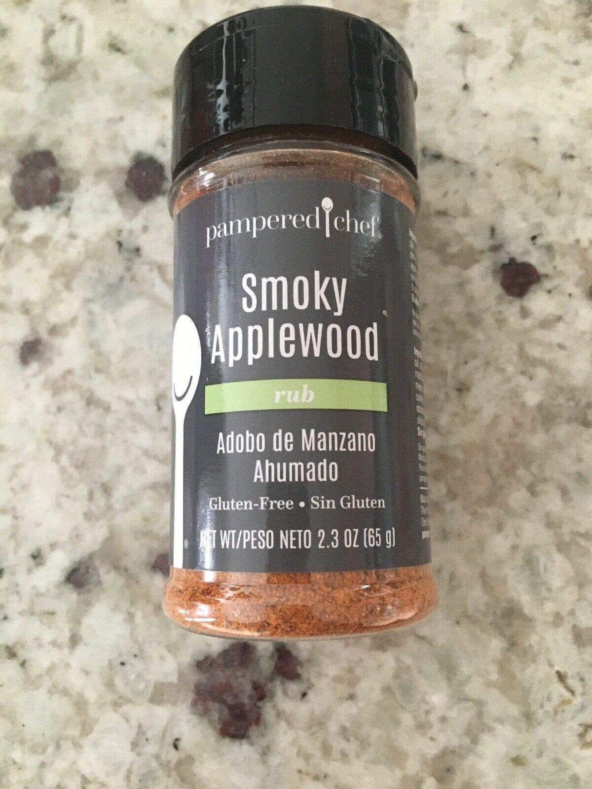 Amazon.com : PAMPERED CHEF SMOKY APPLEWOOD RUB #9668 : Grocery & Gourmet  Food