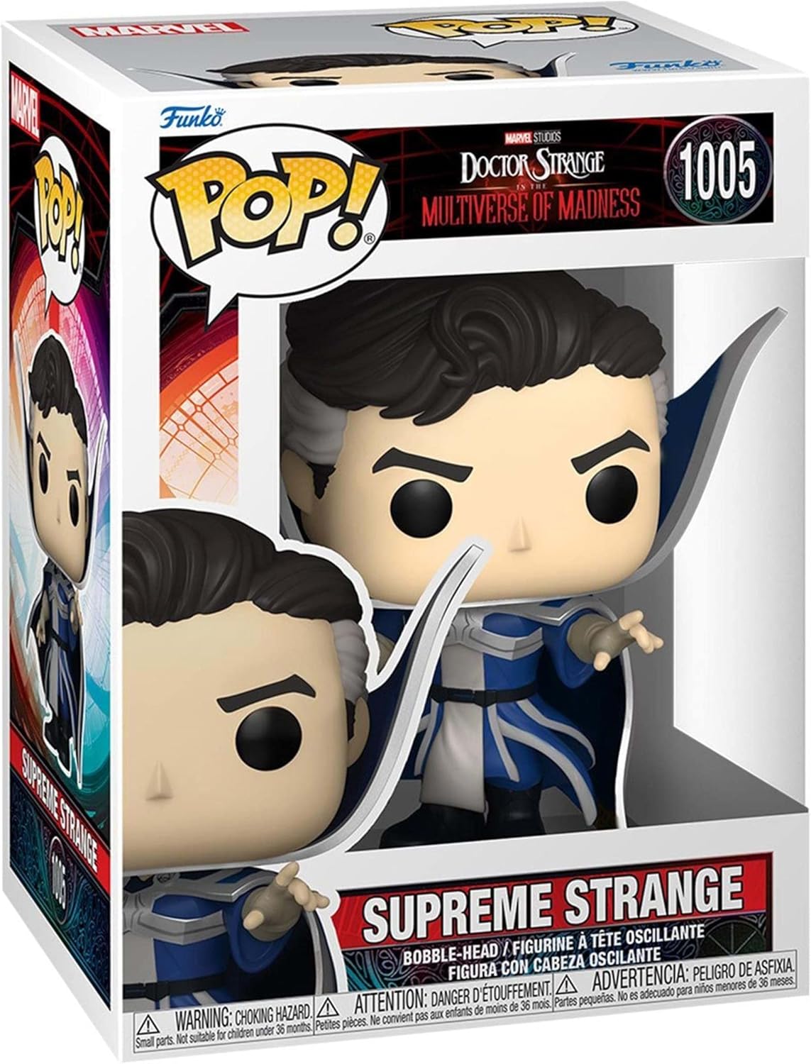 Funko Pop Marvel: Doctor Strange Multiverse of Madness - Supreme Strange - Collectable Vinyl Figure - Gift Idea - Official Merchandise - Toys for Kids & Adults - Superheroes Fans