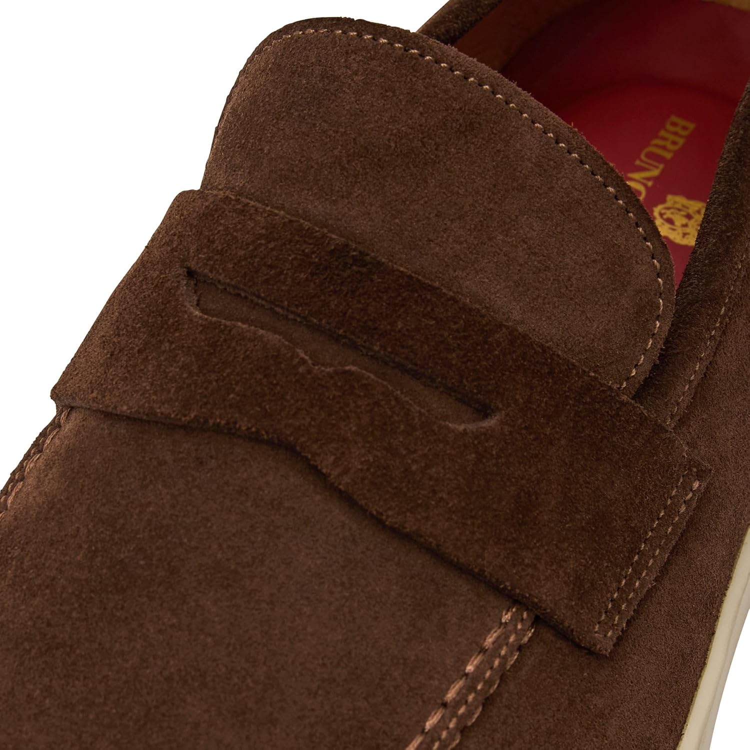 Bruno Magli - Men's Prato Loafer, Italian Leather Shoes with Slip-On Closure