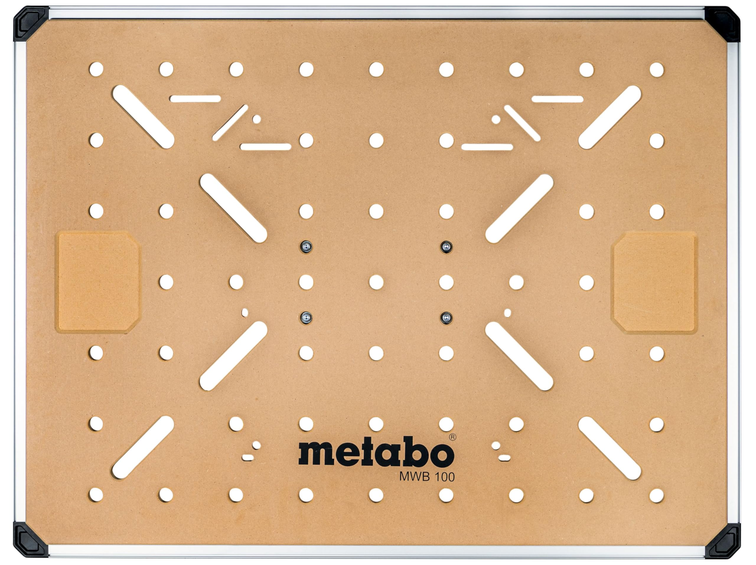 Metabo Tavolo multifunzione MWB 100, banco da lavoro mobile, tavolo da lavoro, banco da lavoro con gambe regolabili in altezza 626991000