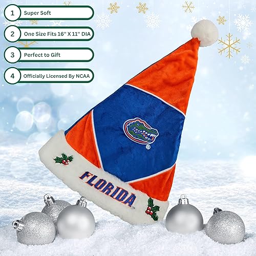 Miniatura 4 de FOCO Santa Hat  Represent The NCAA- Show Your Team Spirit with Officially Licensed NCAA Holiday Fan Gear