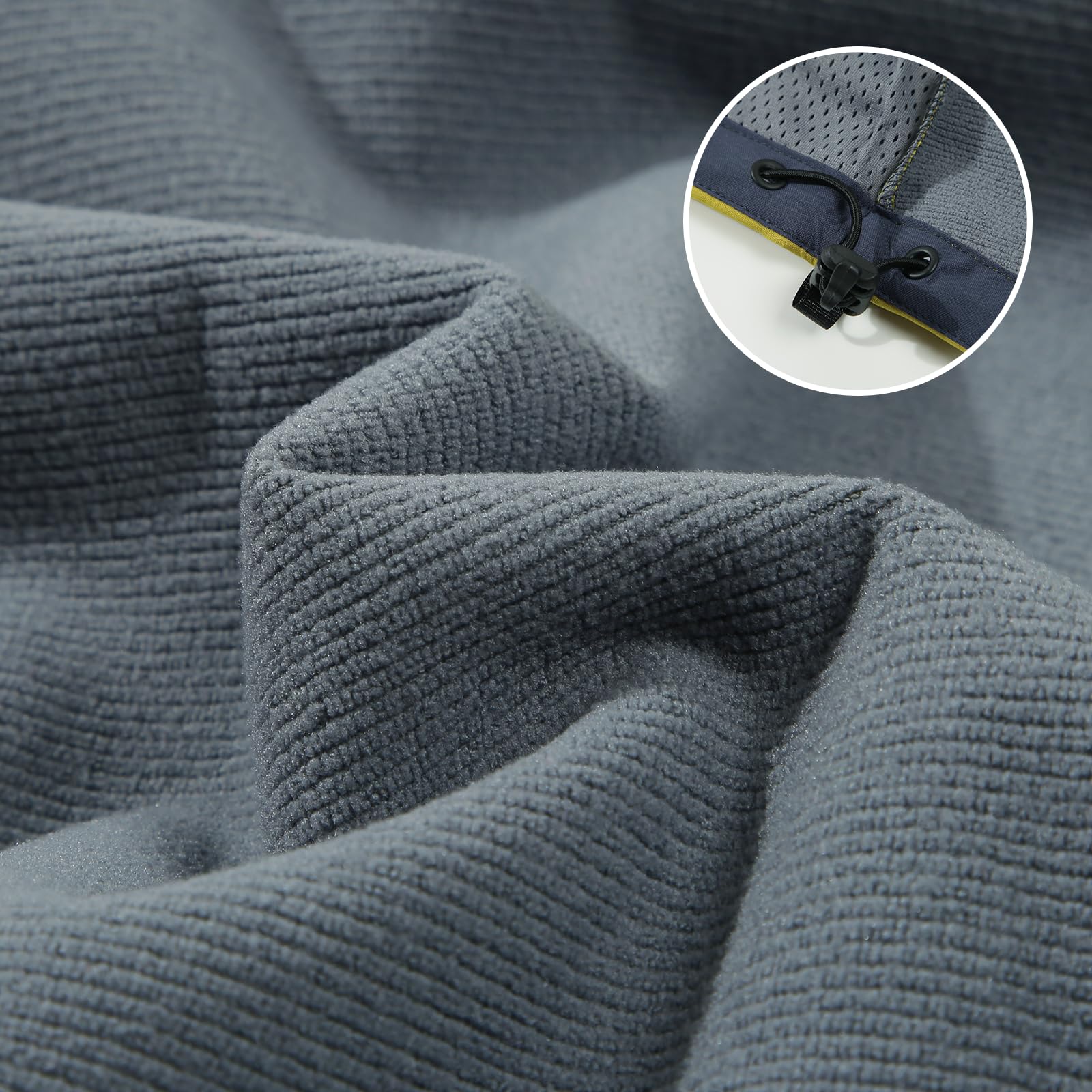 Veste d'extérieur personnalisable pour homme - Coupe-vent - Doublure polaire - Col montant - Manteau de travail en softshell - Personnalisable