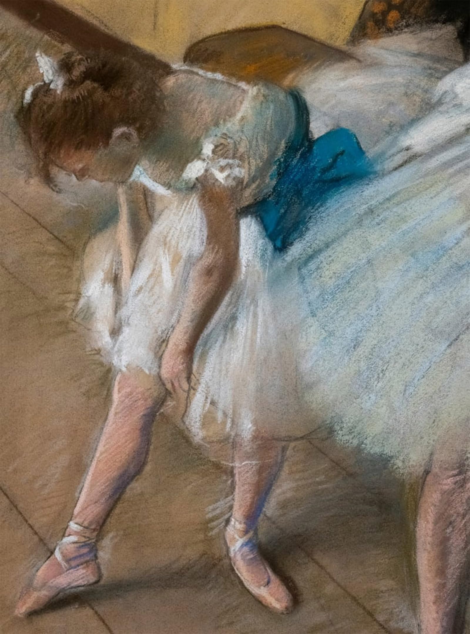 POSTERIIk Vintage Classic Picture Landscape Artwork Dance Exam by Edgar Degas Portrait Canvas Painting for Office Home Decor 60x90cm