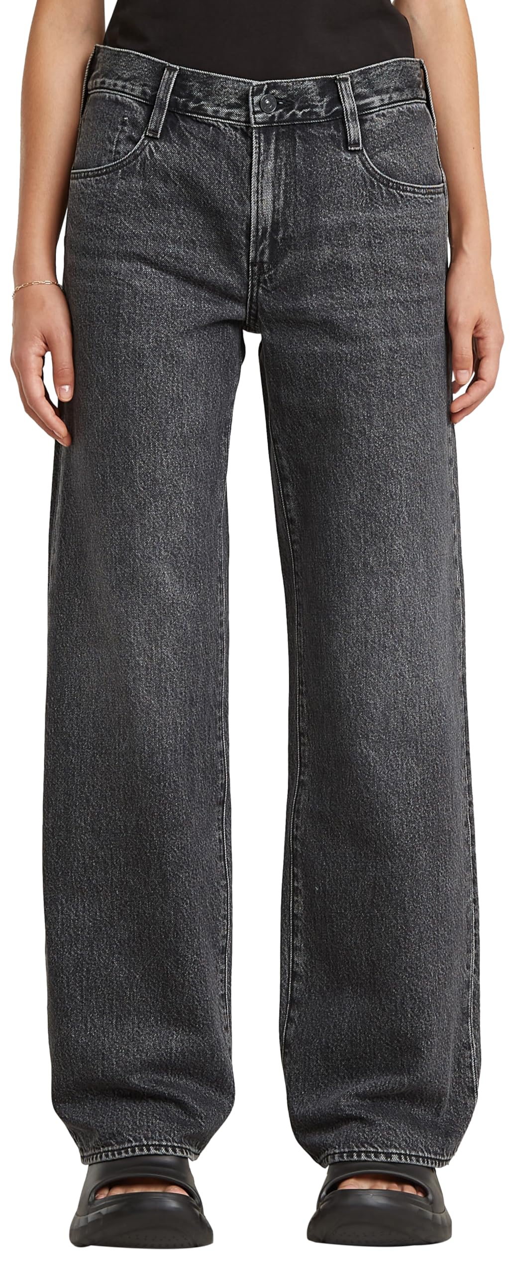 G-STAR Women's Judee Loose Low Waist Jeans, Grey (Faded eolith Grey D22889-D933-H087), 31W / 34L