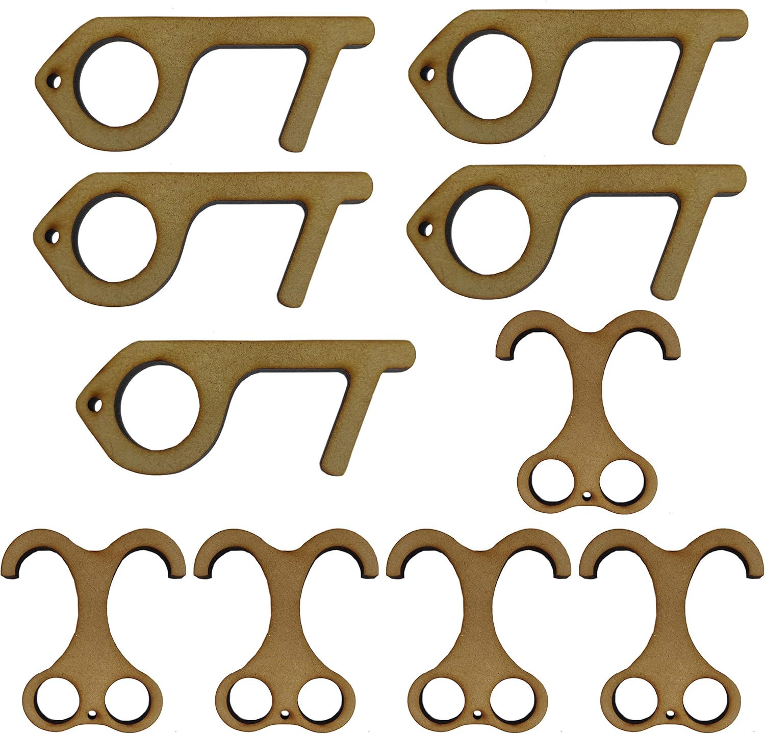 Door Opener Key Tool, Touch Free Touchless Hand Key Safe Surface ...