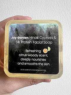 Joy Garden Jabón facial de proteína de seda A...