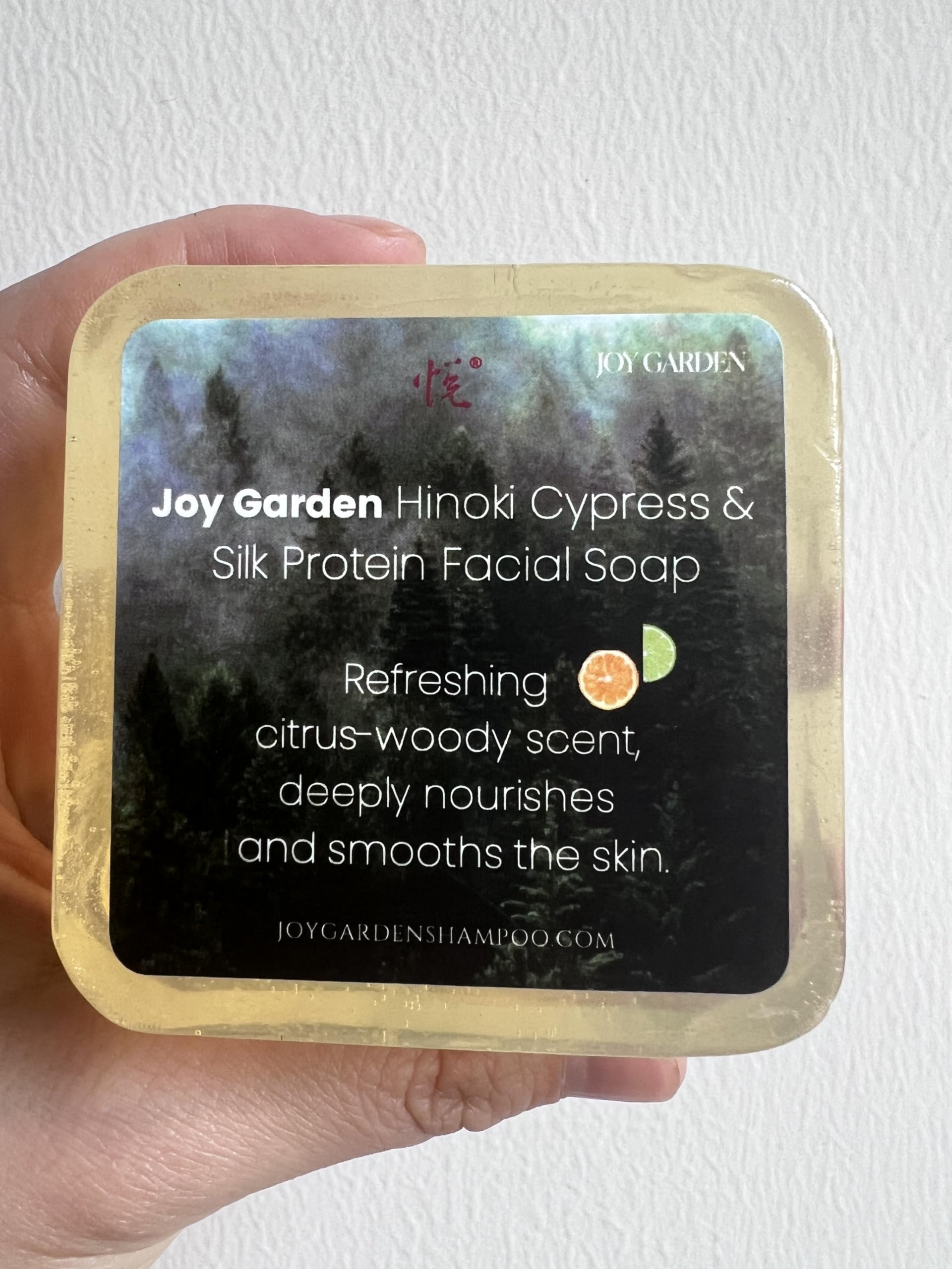 Joy Garden Hand made Ali Mountain Hinoki Silk Protein Facial Soap Rich