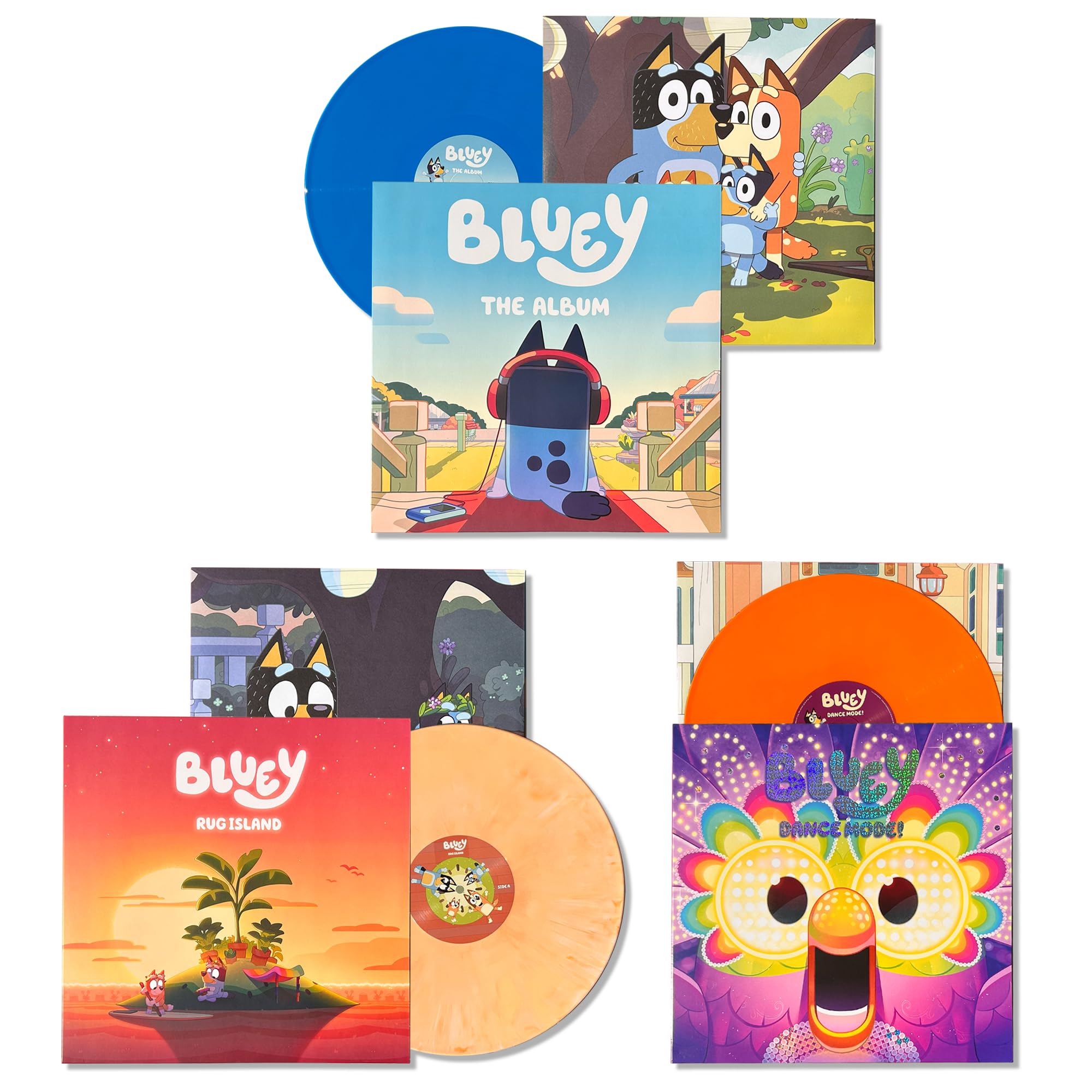 Bluey - Collezione completa di colonne sonore: The Album / Dance Mode! / Isola Tappeto
