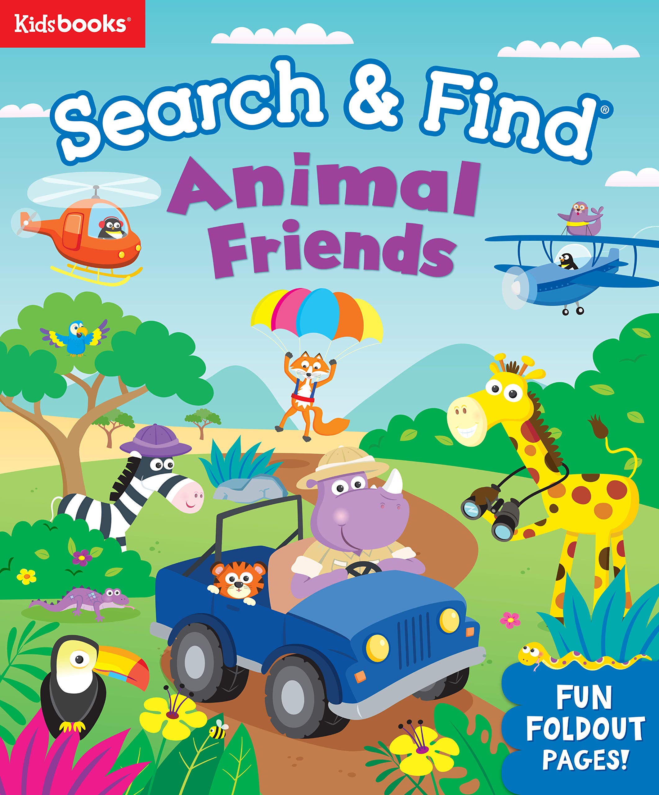 Search & Find with Gatefolds Animal Friends
