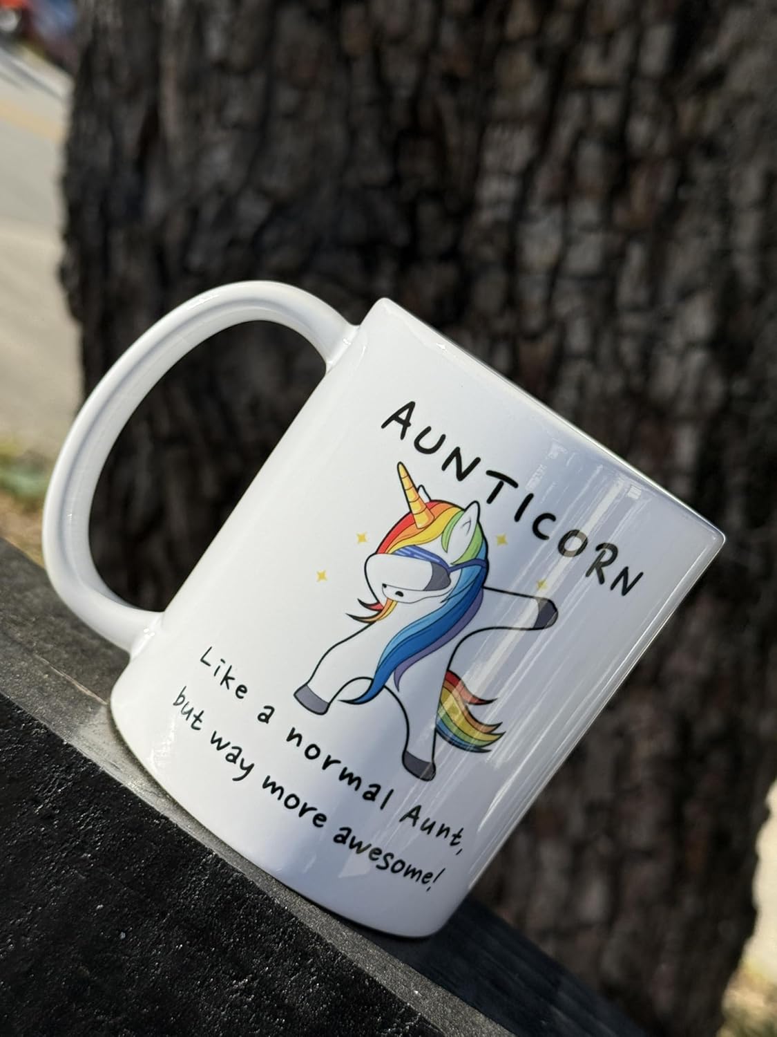 Ink Trendz Aunticorn Like a Normal Aunt, But Way More Awesome Funny Coffee Mug, 11 Ounces, Pregnancy Announcement Aunt Coffee Mug, Sister Gift - Image 2