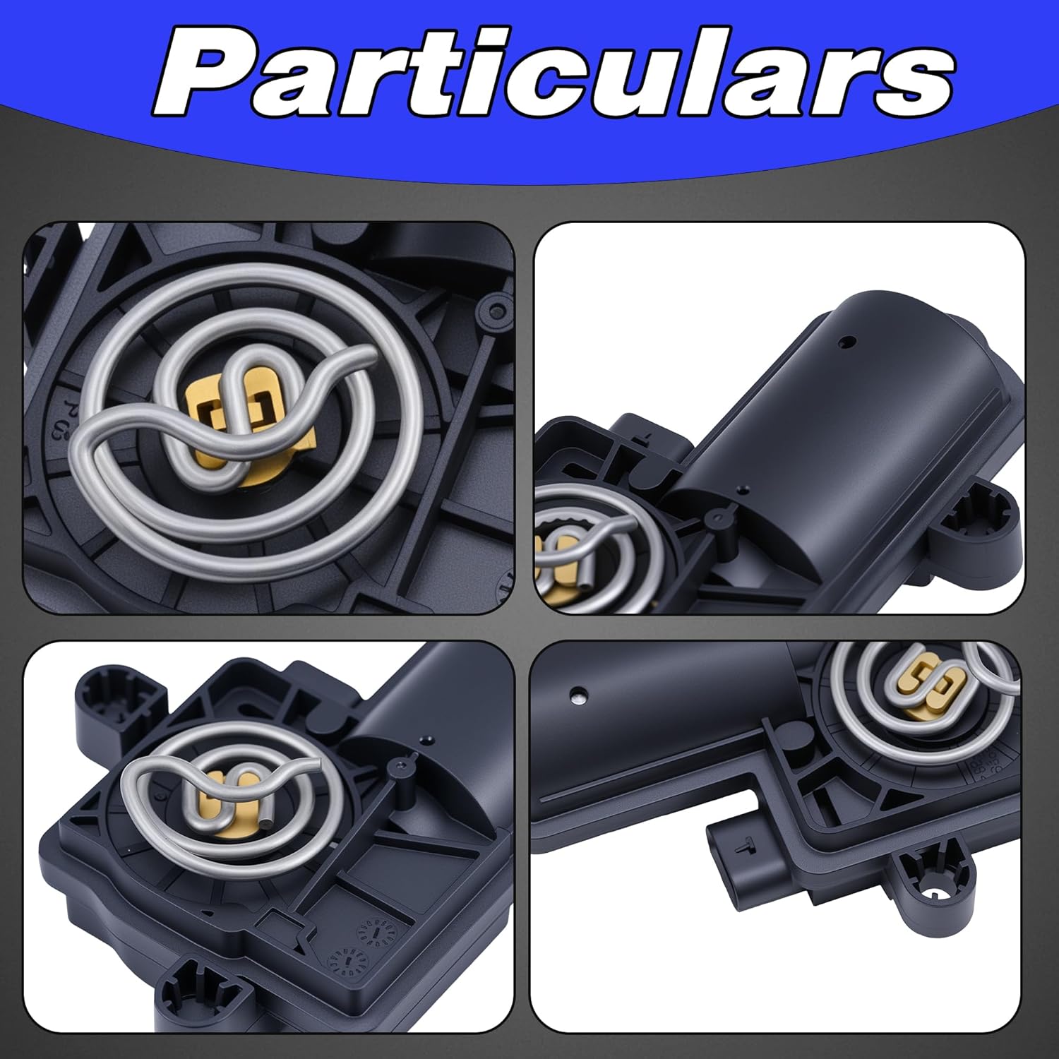 Left/Right Active Exhaust Valve Actuator OEM-Grade Compatible with Dodge Charger/Challenger 2015-2023 Chrysler 300C 2023 Replaces OE 68239269 68505881AA