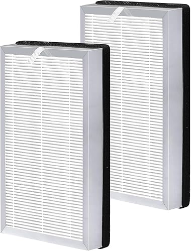 Filtro de repuesto MA Series 25 compatible con filtro de purificador de aire MA Series 25, filtro compuesto 3 en 1 con H13 True HEPA, carbón