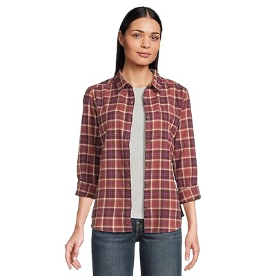 Royal Robbins Lieback Organic Cotton Flannel Long Sleeve Women