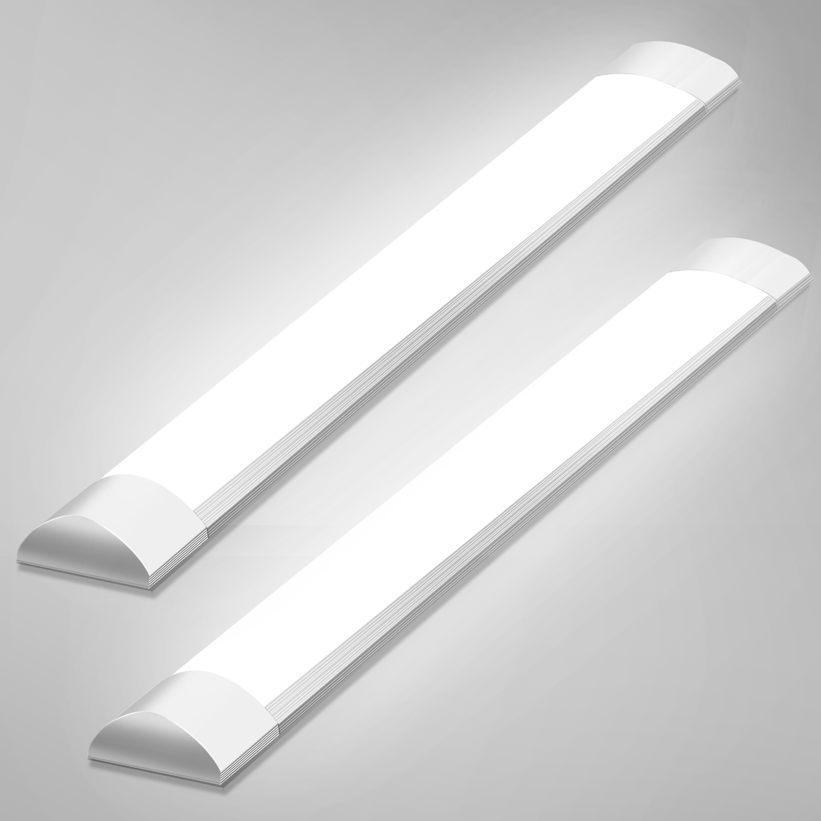 Viugreum 3ft LED Batten Light, Ceiling Tube Light, 3200K Warm White, 230V, 30W, 3600 Lumen, 130 °Beam Angle, Ceiling Light For Office, Living Room, Bathroom, Kitchen, Garage, Warehouse - View #9
