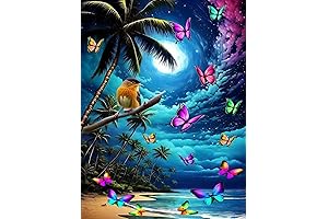 Diamond Painting Kits Under 5 for Beginners - Butterflies and Bird