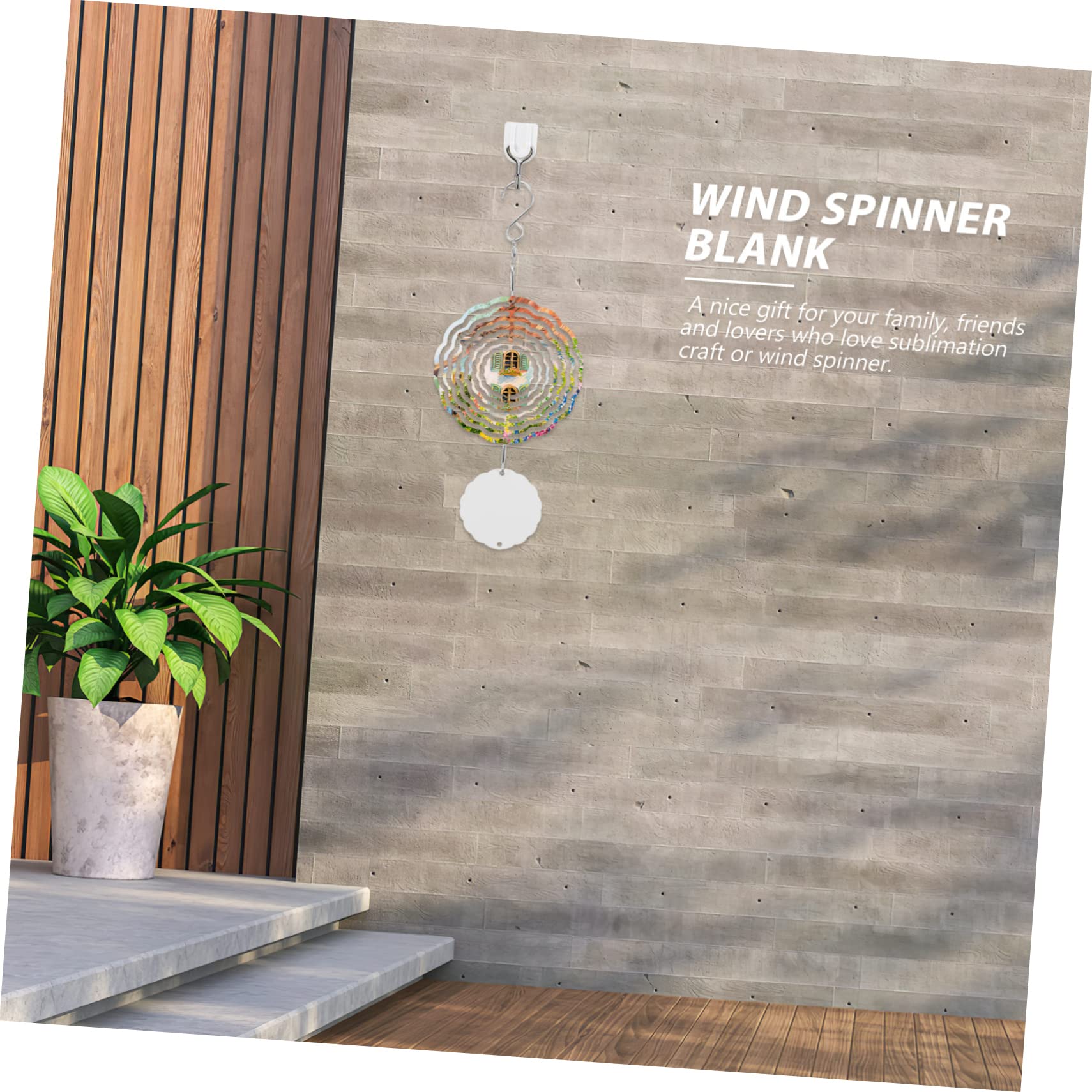 Toddmomy 3 Carillones De Viento Giratorios 3D para Colgar En El Exterior Molinos De Viento para Exteriores Decoración De Molinos De Viento Carillones De Viento para Exteriores