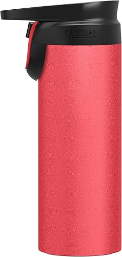 Miniatura 136 de CamelBak Forge Flow - Taza de viaje aislada de acero inoxidable, color negro, 16 onzas