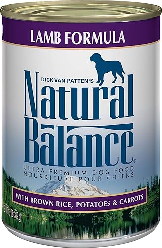 Natural Balance Ultra Premium Alimento húmedo para perro, Cordero
