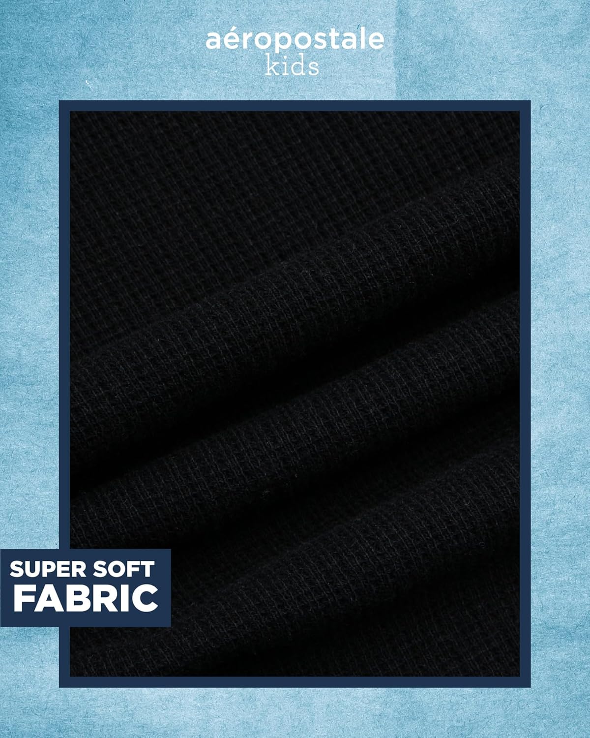 AEROPOSTALE Boys Long Sleeve Shirt - Soft Blended Crewneck Thermal Long Sleeve Shirts for Boys - Warm Baselayer Shirt (8-16) - Image 5