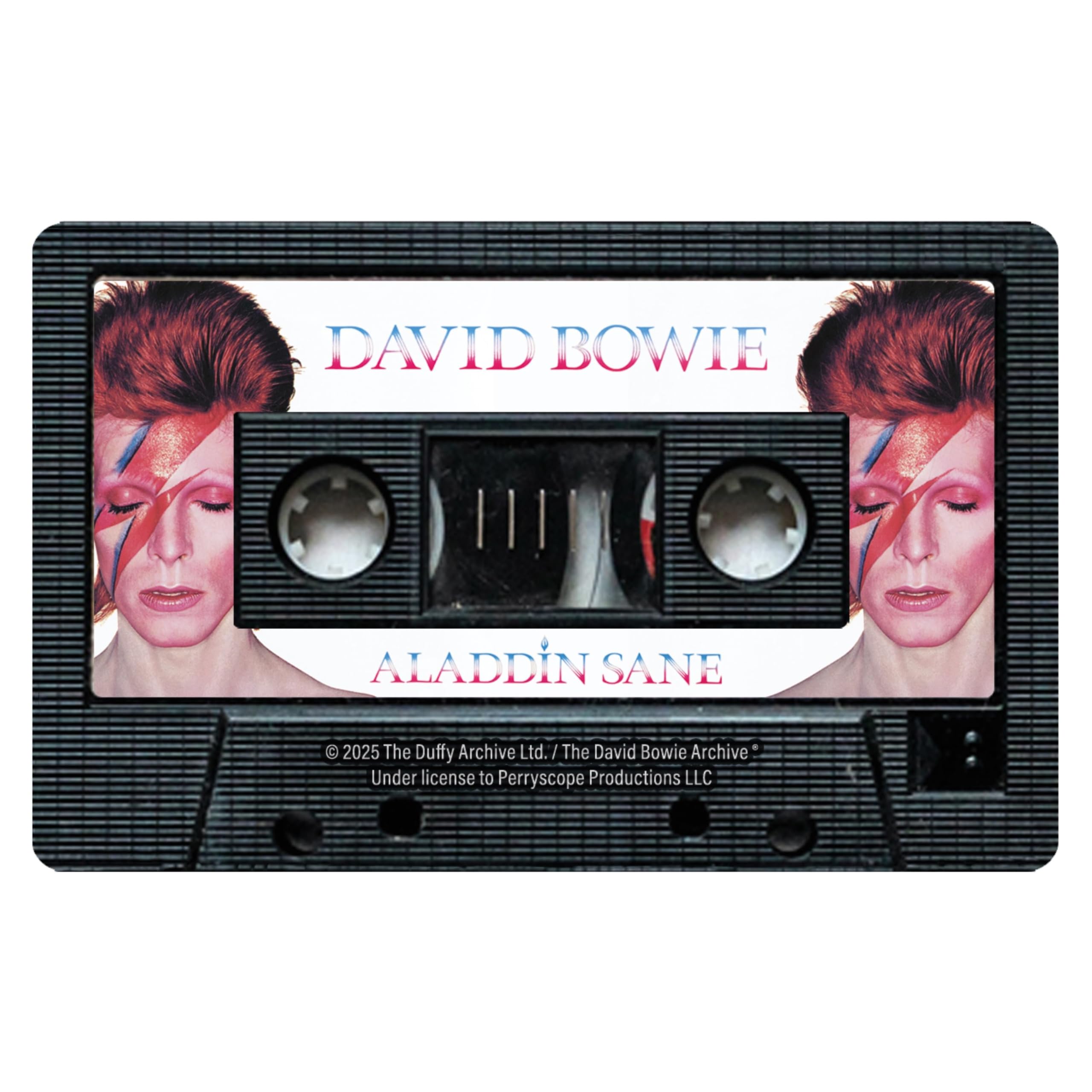 Aquarius Multi Color David Bowie Cassette Funky Chunky Magnet
