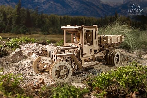 Vista 6 de Ugears UGM-11Truck Brain Teasers, 3D DIY Wooden Puzzle, Construction Kit Self-Assembly Mechanical Model, Valentine's Gift
