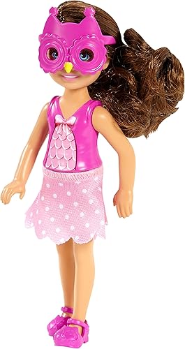 Barbie Muñeca Sisters Chelsea y sus amigos, búho