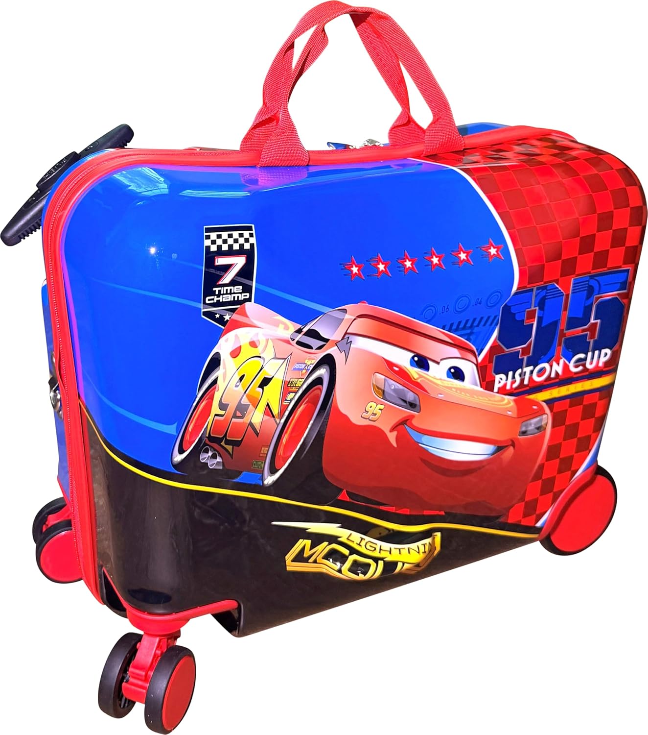 Fast Forward Ride-On 18 Suitcase For Kids/Tow-Along Toddler Carry-On Luggage With Wheels ‼️design is different-check pictures‼️
