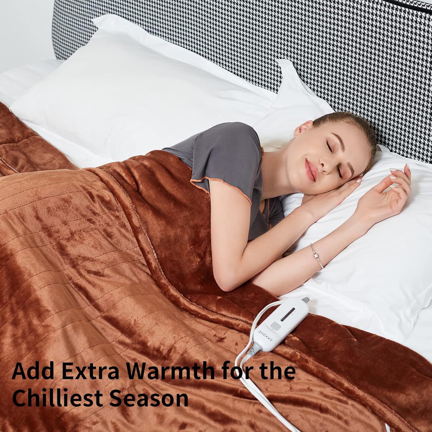 review ZHZXXT Heated Blanket Electric Throw 72