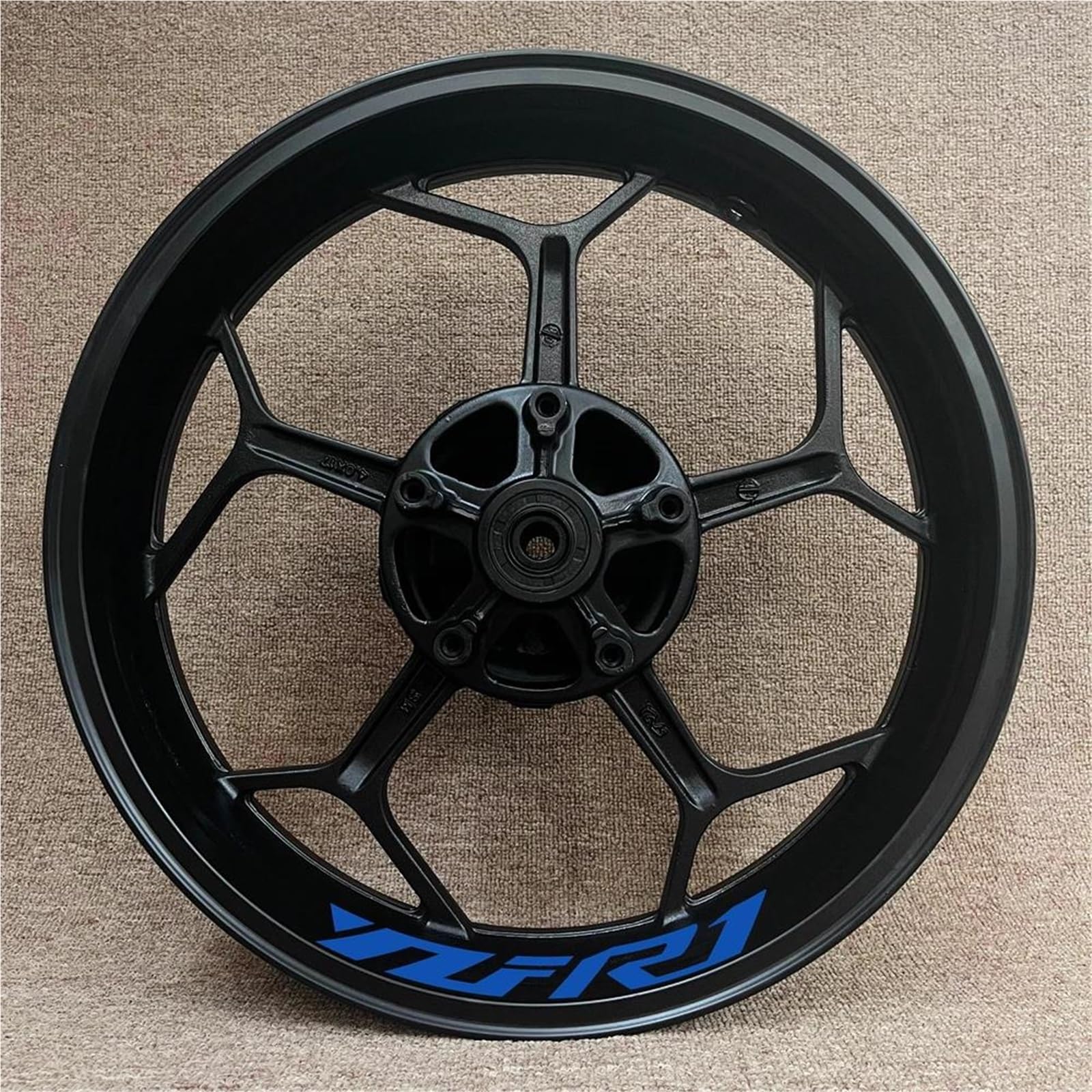 Wheel Stickers Motorcycle Wheel Stickers Rim Reflective Decal for YZFR1 YZF R1 YZF-R1 Stripe Decals Hub Sticker Rim Reflective Decal
