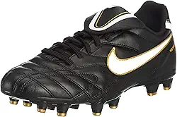 Tempo Natural III FG 7 - Sapato - Chuteira de Futebol FG - Masculino - Preto - Tamanho Único