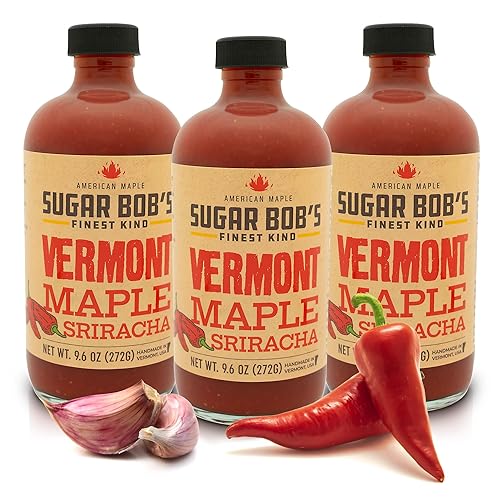 Miniatura 10 de Vermont Maple Sriracha - Salsa caliente original  8 fl oz
