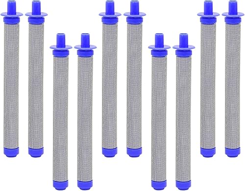 10 filtros de pistola pulverizadora sin aire 288749 aptos para modelos de pistola de oración SG10, SG20, SG Pro, SG2 y SG3 60 Filtro de pistola de