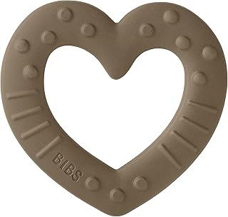 BIBS Baby Bitie BPA Free Food Grade Thermoplastic Polyurethane Teether, One Size (0-36 Months), Dark Oak