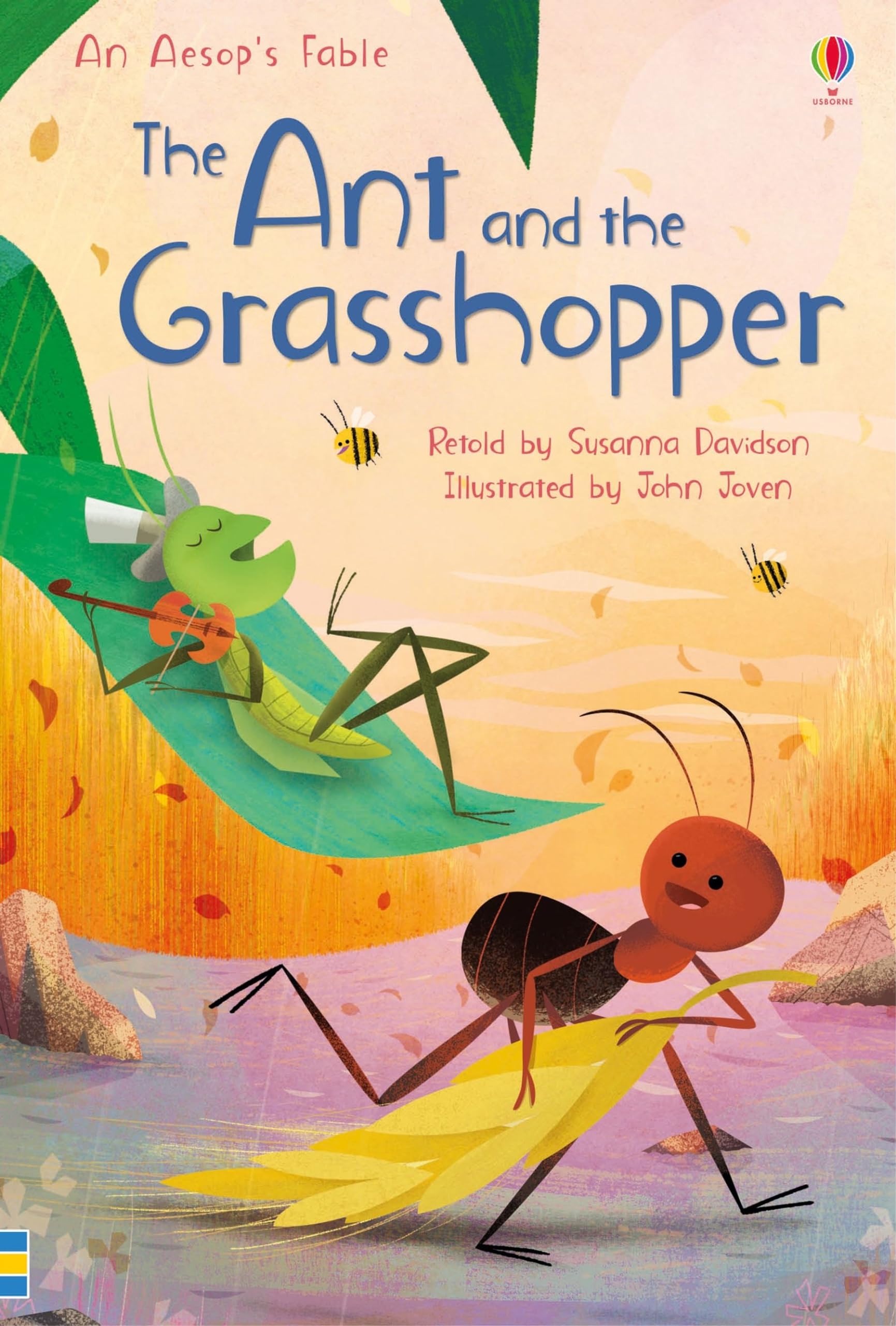 Susanna Davidson The Ant & the Grasshopper Hardback Children's Book