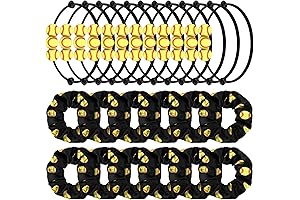 Softball Team Favors for Girls - Adjustable Charm Bracelets and Hair Scrunchies (24 pcs)